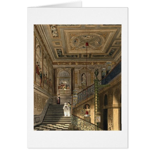 The Great Staircase at Kensington Palace From Pyne (Front)