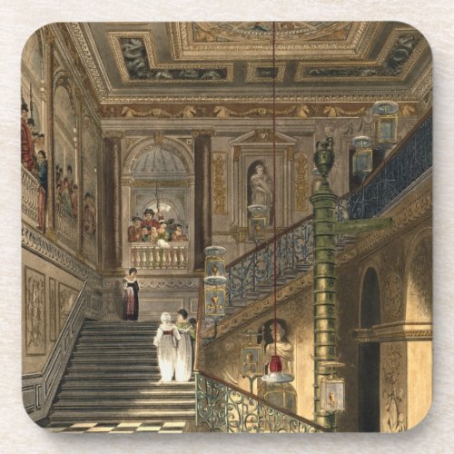 The Great Staircase at Kensington Palace From Pyne Coaster