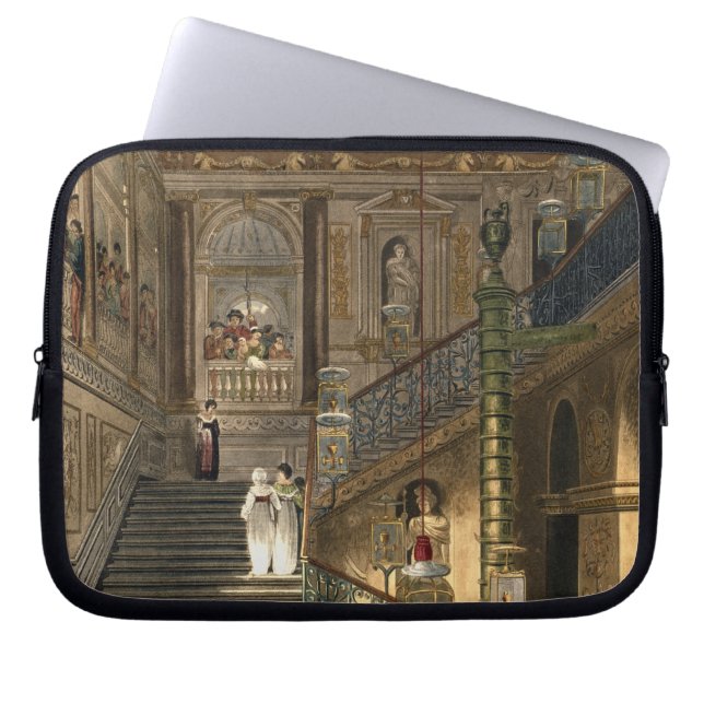 The Great Staircase at Kensington Palace From Pyne Laptop Sleeve (Front)