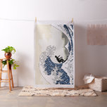 The Great Surfer of Kanagawa Fabric