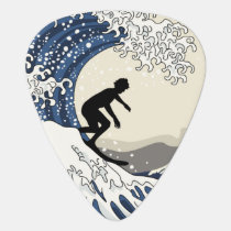 The Great Surfer of Kanagawa Guitar Pick The Great Surfer of Kanagawa Guitar Pick