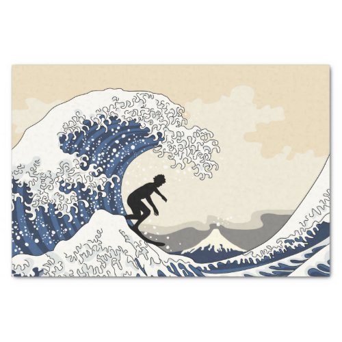 The Great Surfer of Kanagawa Tissue Paper