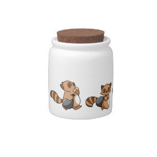The Great Tanuki Heist Candy Jar