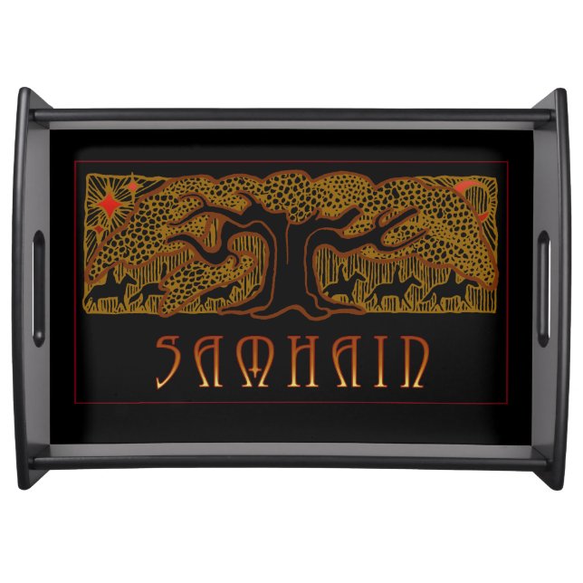 The Great Tree Samhain Serving Tray (Front)