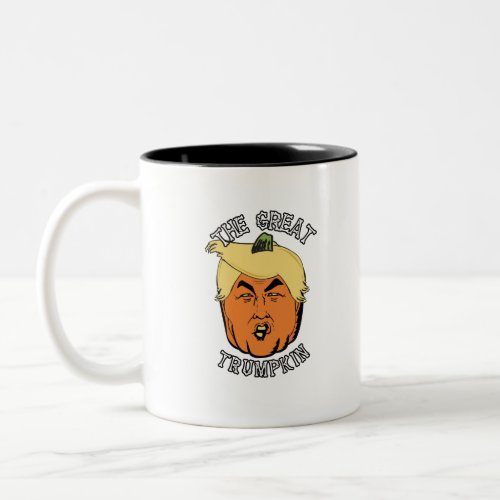 The Great Trumpkin _ Bones Two_Tone Coffee Mug