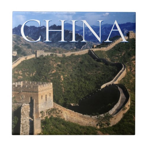 The Great Wall  Jinshanling China Ceramic Tile