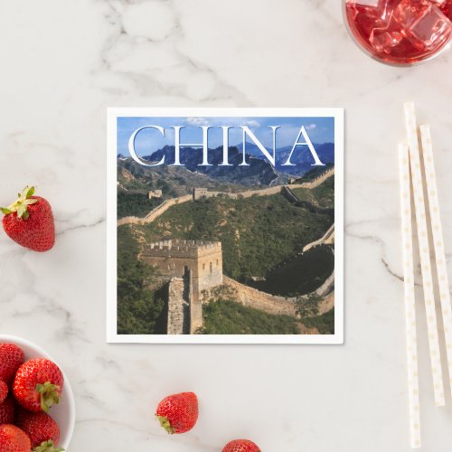 The Great Wall  Jinshanling China Napkins