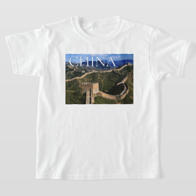 The Great Wall | Jinshanling, China T-Shirt (Laydown)