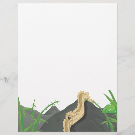 The Great Wall of China cartoon (Front)