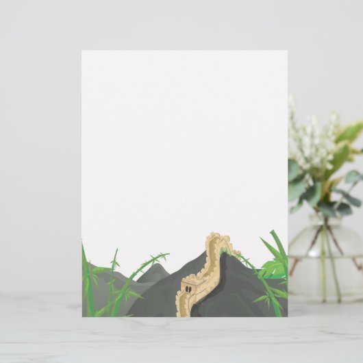 The Great Wall of China cartoon (Standing Front)