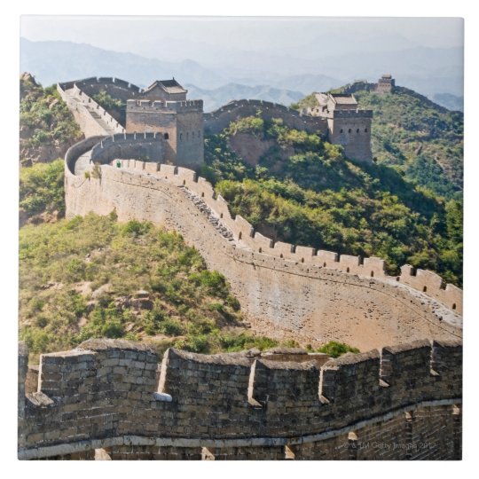 The Great Wall of China Ceramic Tile | Zazzle.com