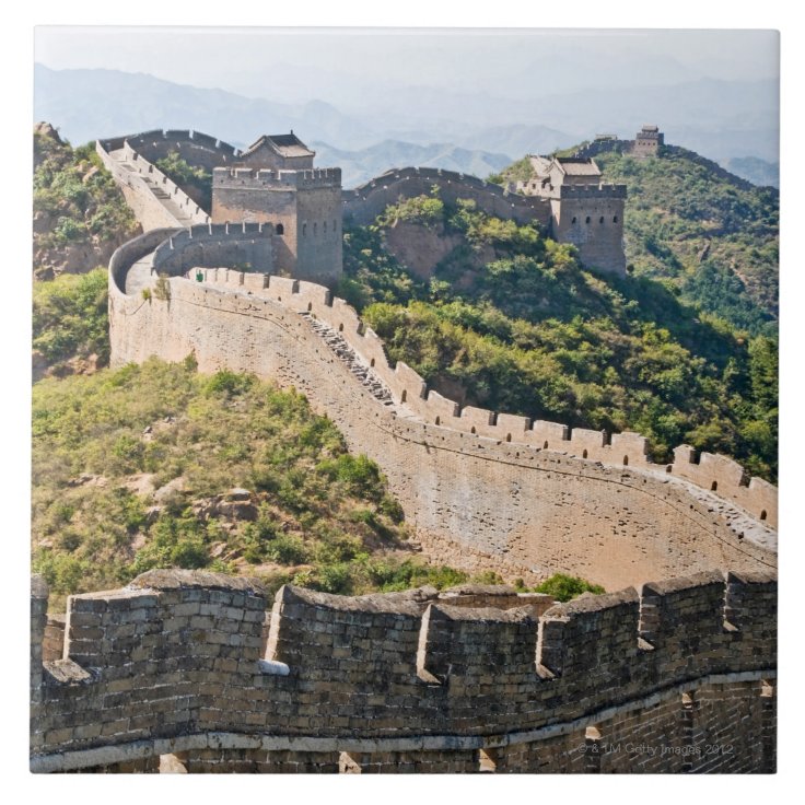 The Great Wall of China Ceramic Tile | Zazzle