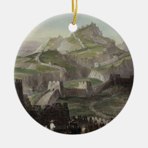 The Great Wall of China from China in a Series o Ceramic Ornament