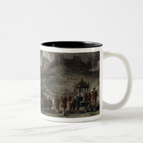 The Great Wall of China from China in a Series o Two_Tone Coffee Mug