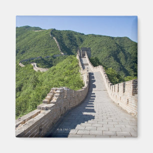 The Great Wall of China in Beijing, China Magnet
