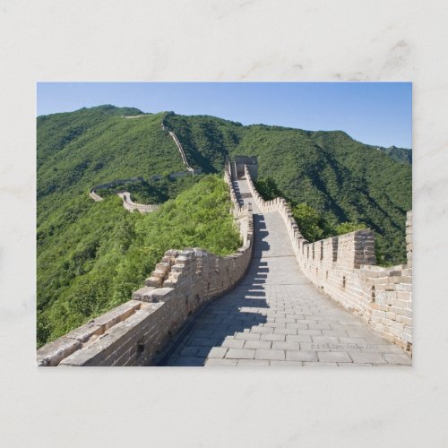 The Great Wall of China in Beijing China Postcard