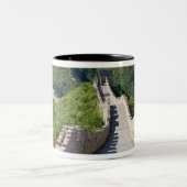 The Great Wall of China in Beijing, China Two-Tone Coffee Mug (Center)