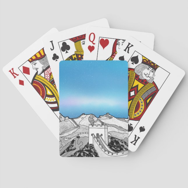 The Great Wall of China Poker Cards (Back)