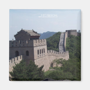 The great wall of china souvenier magnet