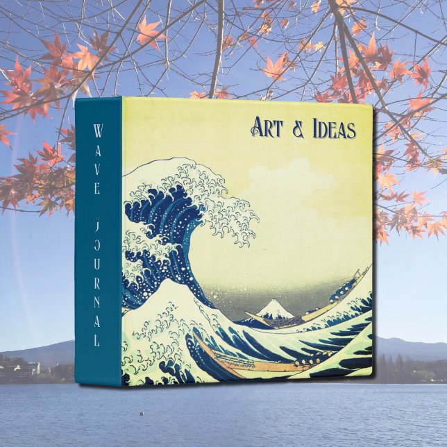 The Great Wave 3 Ring Binder (Creator Uploaded)