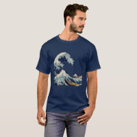The Great Wave by Hokusai Graphic T-Shirt