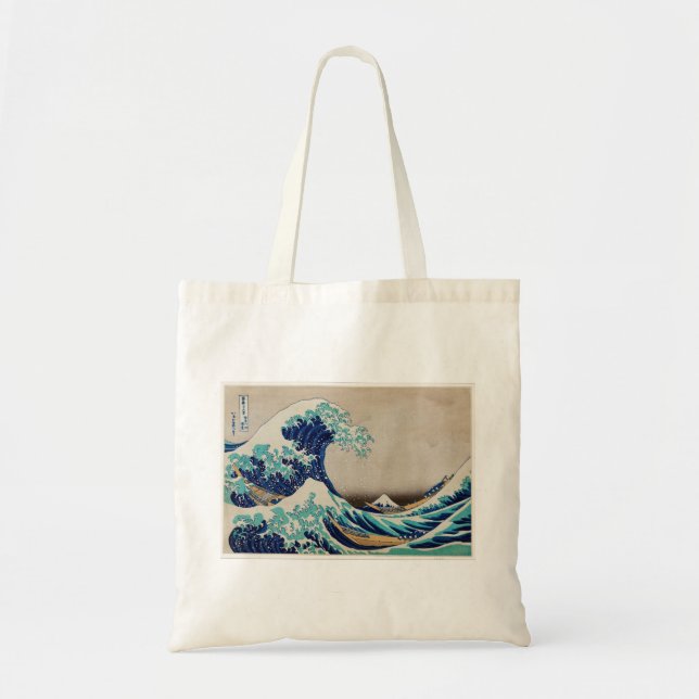 The great wave by Katsushika Hokusai 1 bende Tote Bag (Front)