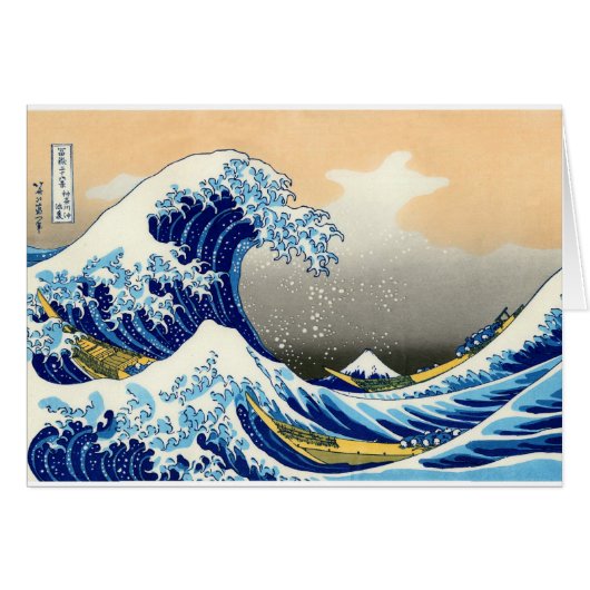 The Great Wave Cards (Front Horizontal)