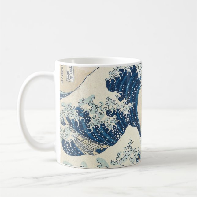The Great Wave Coffee Mug (Left)