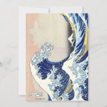 The Great Wave Flat Greeting Card by CookerBoy at Zazzle
