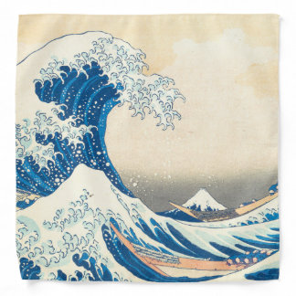 The Great Wave Hokusai Bandana