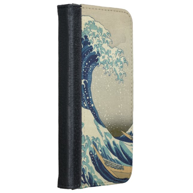 The Great Wave iPhone Wallet Case (Right)