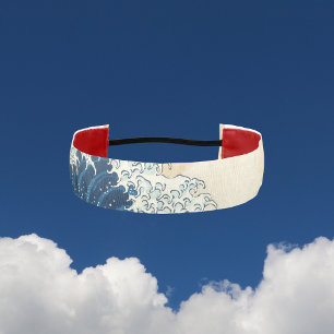The Great Wave - Japanese art Athletic Headband