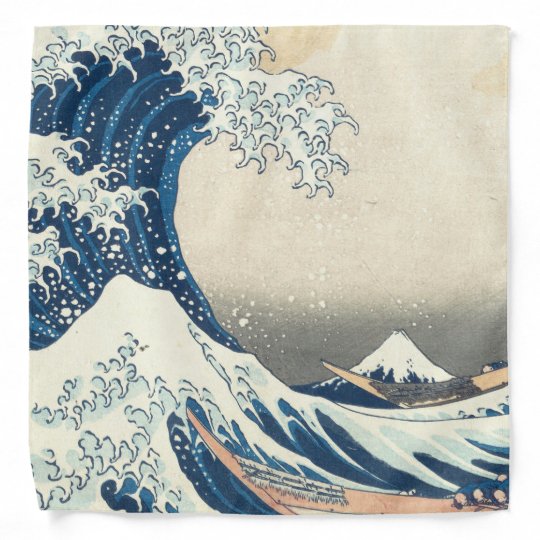 The Great Wave - Japanese art Bandana | Zazzle.com