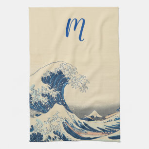 The Great Wave - Japanese art Kitchen Towel
