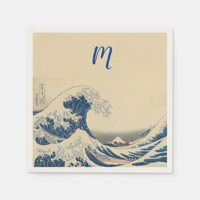 The Great Wave - Japanese art  Napkins (Front)