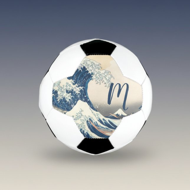 The Great Wave - Japanese art Soccer Ball (Creator Uploaded)