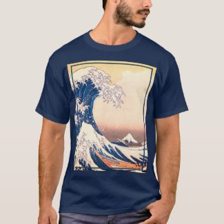 The Great Wave  - Japanese  art T-Shirt