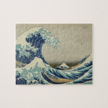 The Great Wave Jigsaw Puzzle by masterpiece_museum at Zazzle