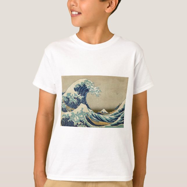 The Great Wave Kanagawa T-Shirt (Front)