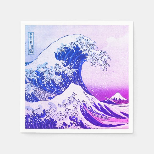 The Great Wave Napkins (Front)