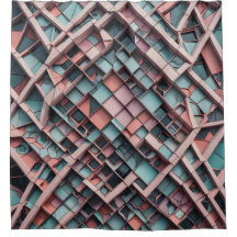 The great wave of a pastel maze.