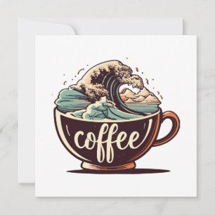 The Great Wave Of Coffee