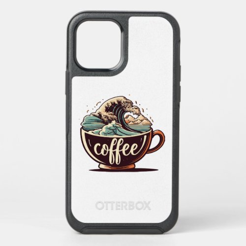 The Great Wave Of Coffee OtterBox Symmetry iPhone 12 Pro Case