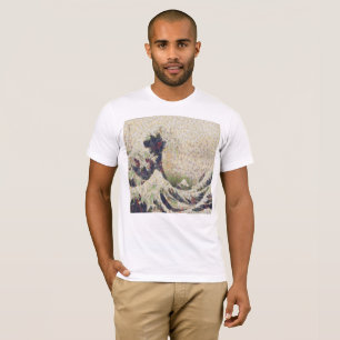 The Great Wave Of Honeydew Melon Fine Art Spoof T-Shirt