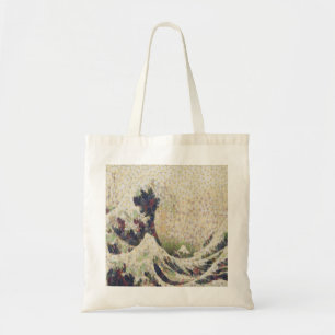 The Great Wave Of Honeydew Melon Fine Art Spoof Tote Bag