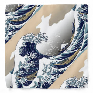 The Great Wave of Kanagawa Bandana