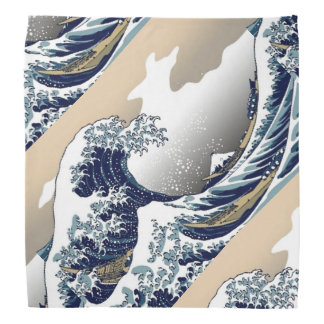 The Great Wave of Kanagawa Bandana