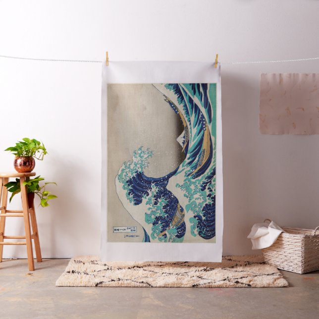 The Great Wave of Kanagawa Fabric (In Situ)