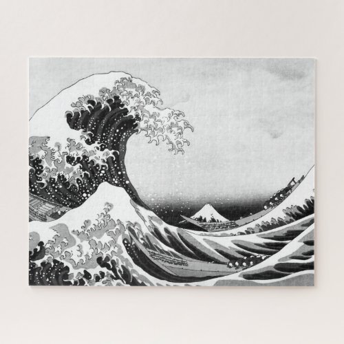 The Great Wave off Kanagawa 神奈川沖浪裏 Jigsaw Puzzle