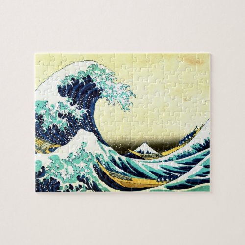 The Great Wave off Kanagawa 神奈川沖浪裏 Jigsaw Puzzle